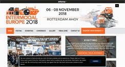 Desktop Screenshot of intermodal-events.com